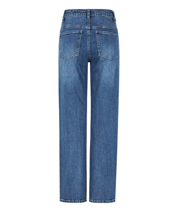 Willa Midwaist Brede Jeans 